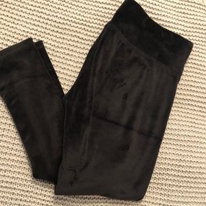 Velvet leggings